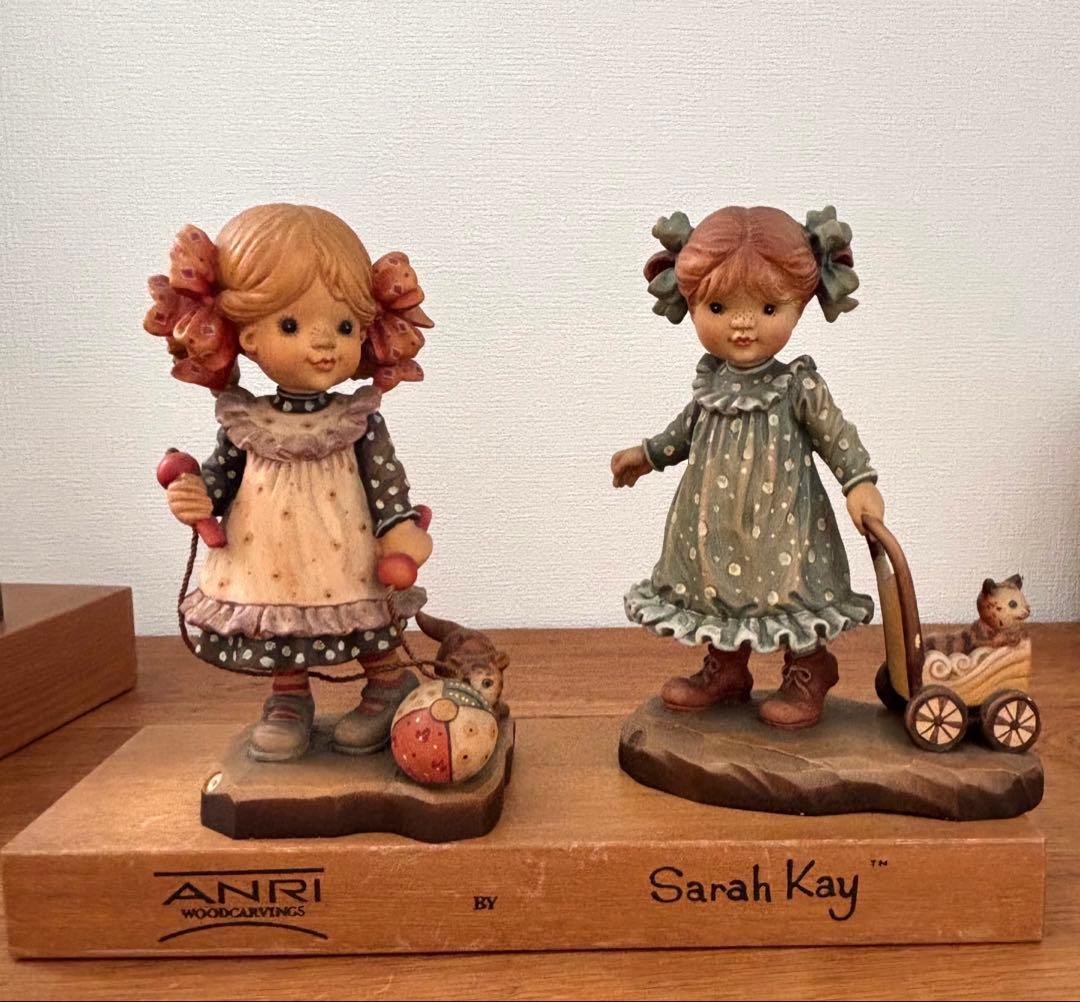 アンリ人形　サラ　ケイ　Sarah Kay 置物 5体セット ANRI 限定品