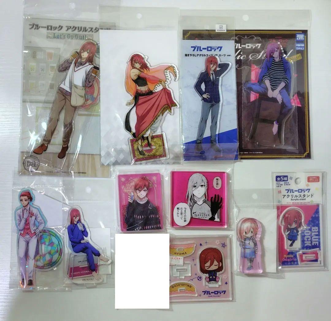 千切豹馬　ブルーロック　缶バッジ　アクスタ　ぬいぐるみ　原画展　まとめ売り