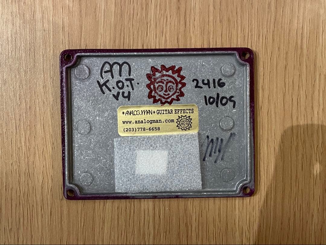 ギター Analog.man King of tone