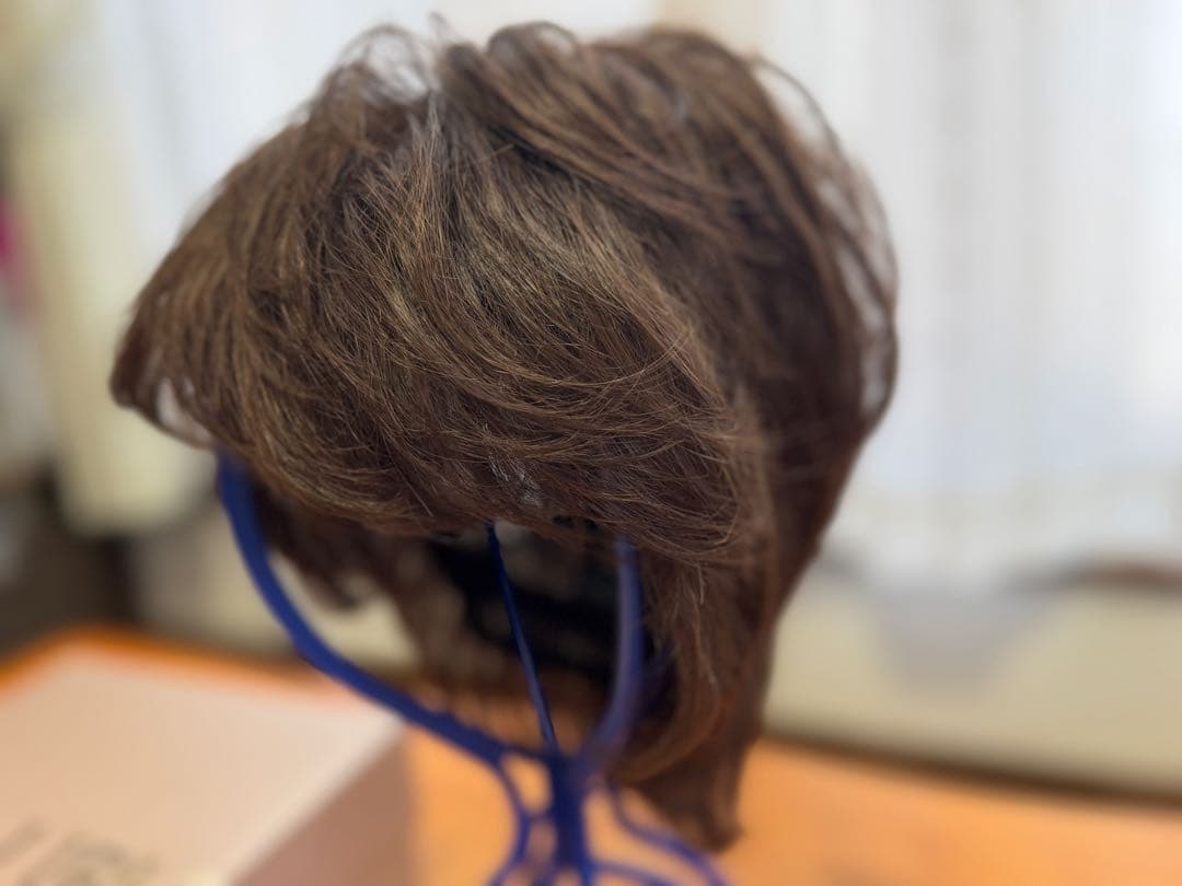 ダークブラウン フルウィッグ