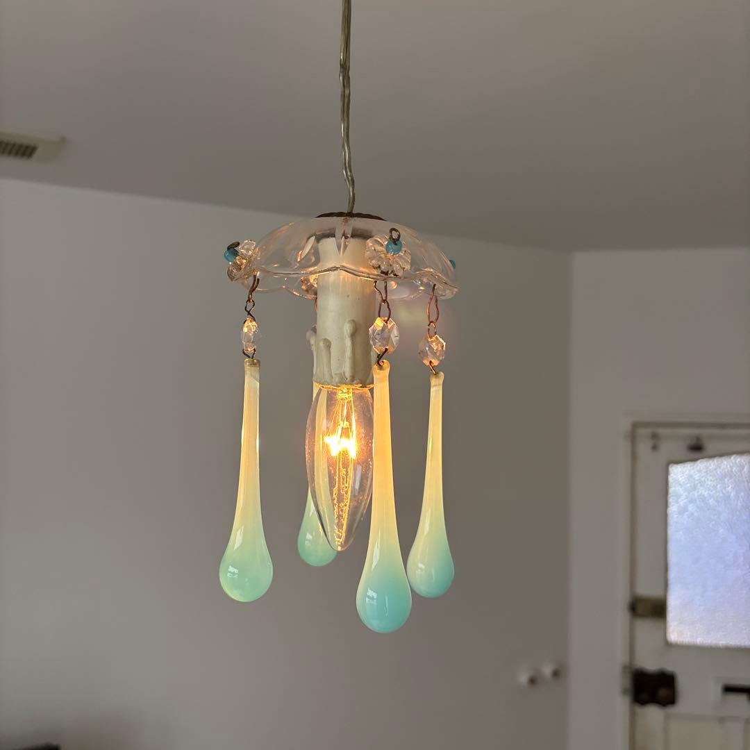 アンティーク　ミニシャンデリア　フランス