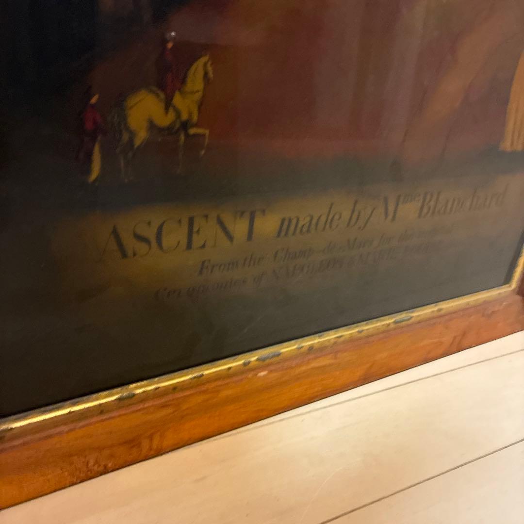 ASCENT made by A. Blanchard フレーム付きプリント