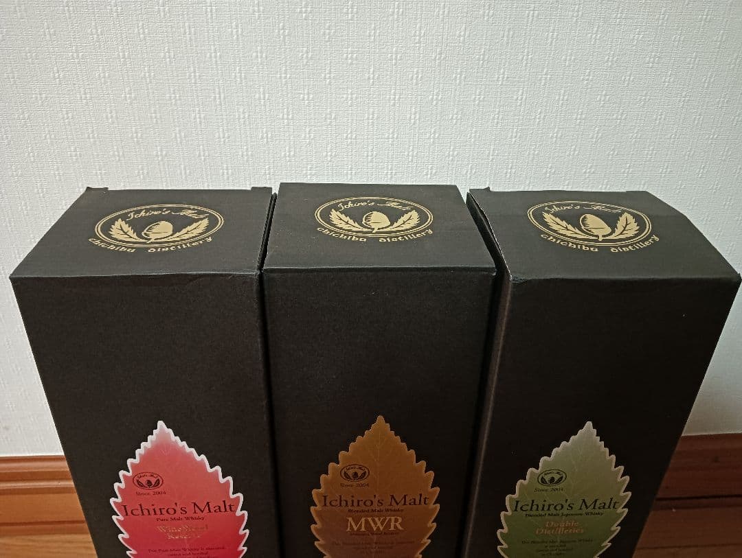今月限定　3本セット　リーフシリーズイチローズモルト　新品未開封