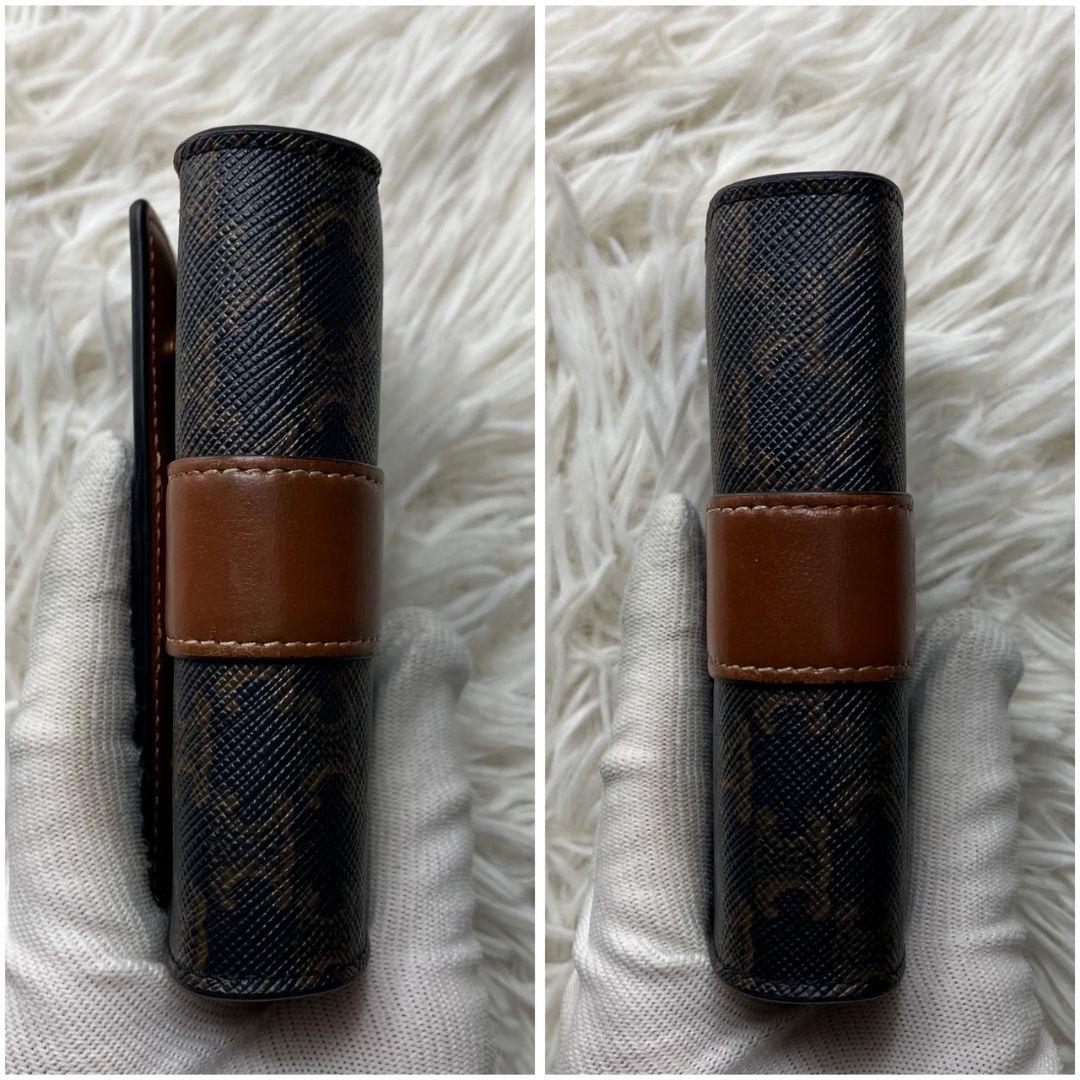 ⭐️美品 CELINE スモール トリフォールド ウォレット トリオンフ レザー