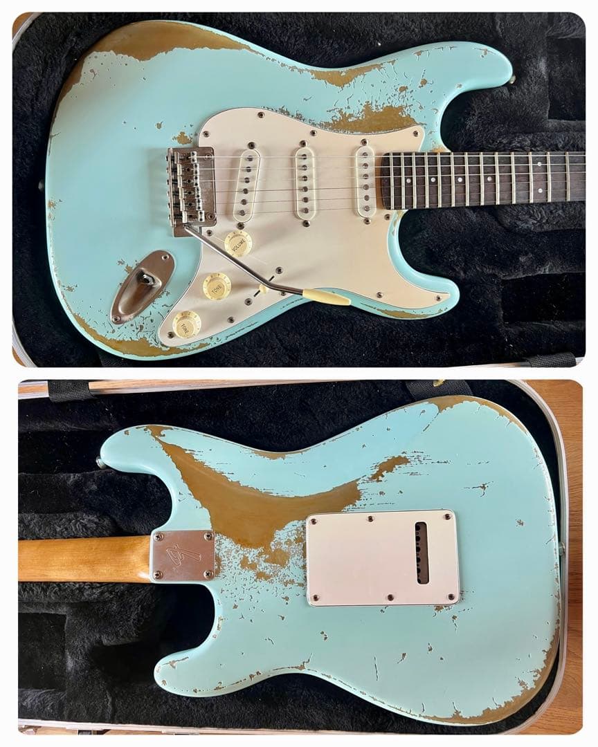 テト、プロフ必読ですさま専用ハードレリック ストラトキャスター タイプ