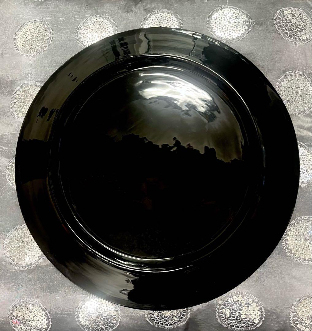 金細工　絵皿　漆　塗物　彫刻　アジアンアート