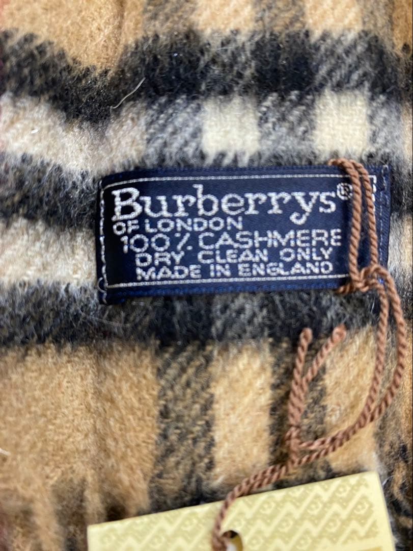Burberry バーバリー カシミアマフラー