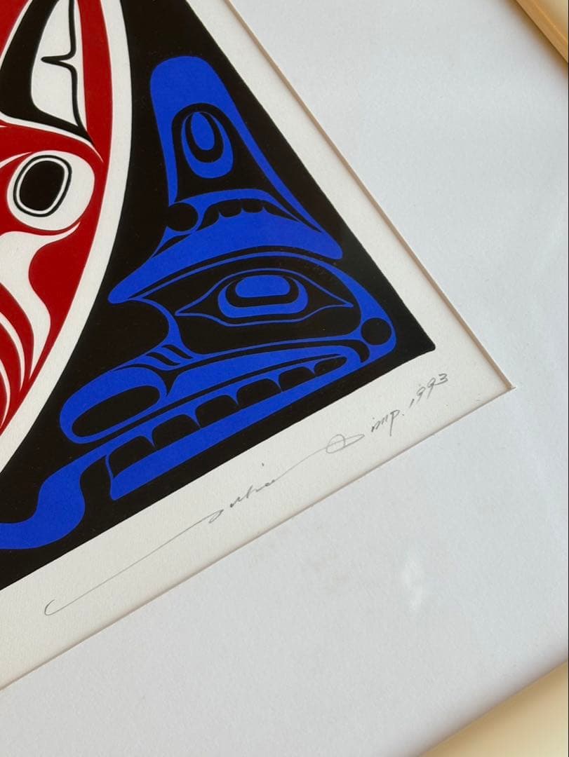 希少！ yukie adams シルクスクリーン sea wolf 1993