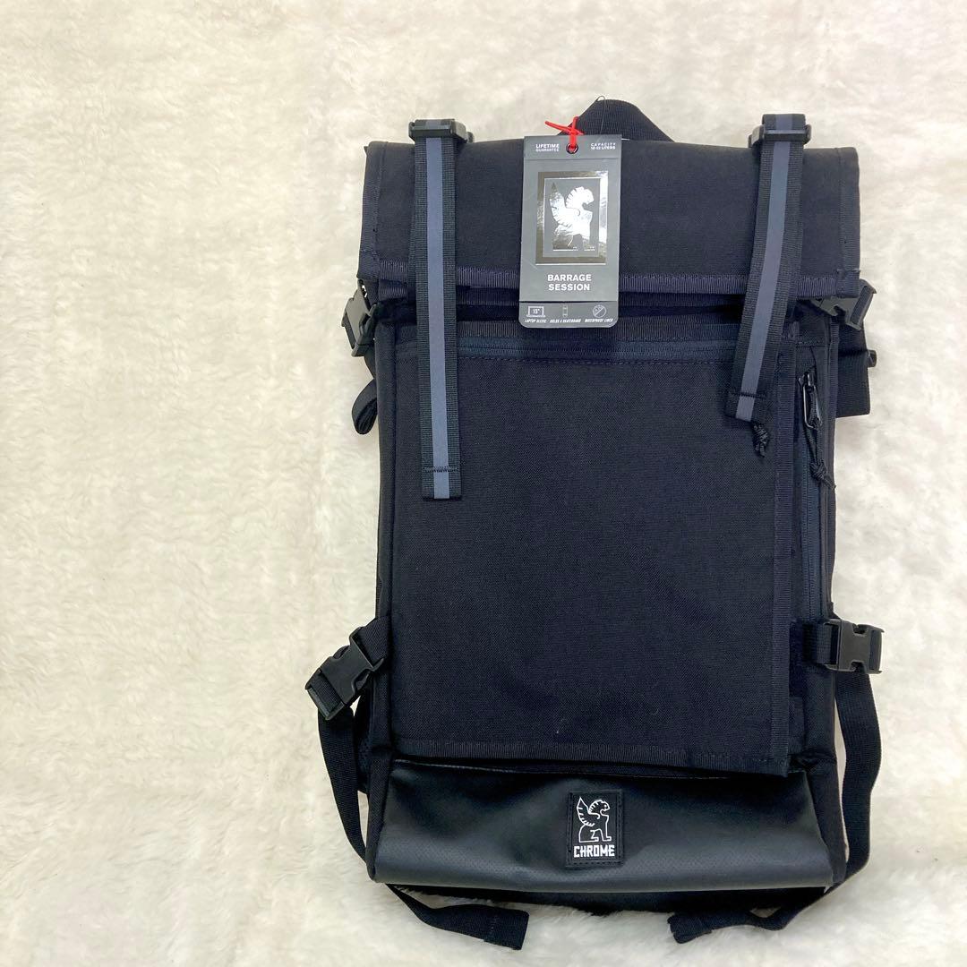 【新品】CHROME BACKPACK ブラック リュック スケボー
