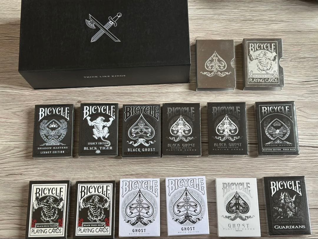 Bicycle トランプセット　カードガード　ギャフデック付き