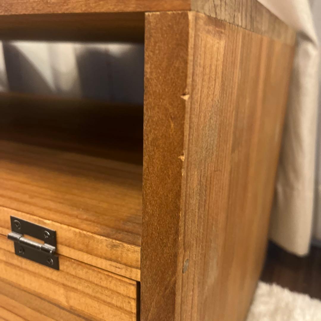 ⚫︎お値下げ⚫︎木製テレビボード アンティーク風 無垢材風