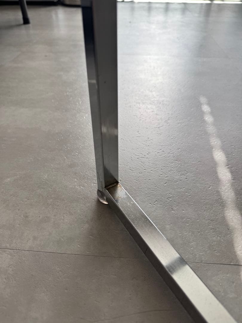 送料込ヴィンテージ　ガラスサイドテーブル