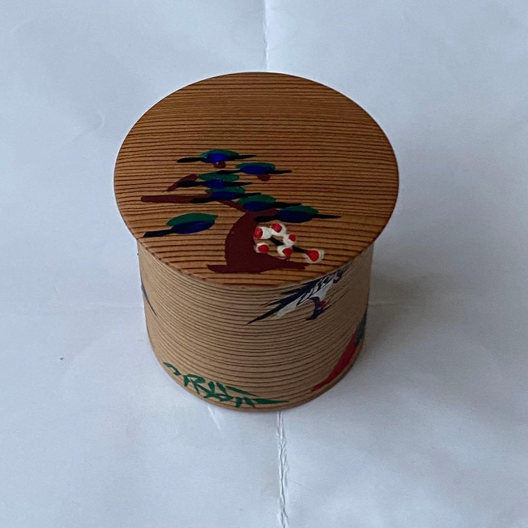 茶道　棗　曲物