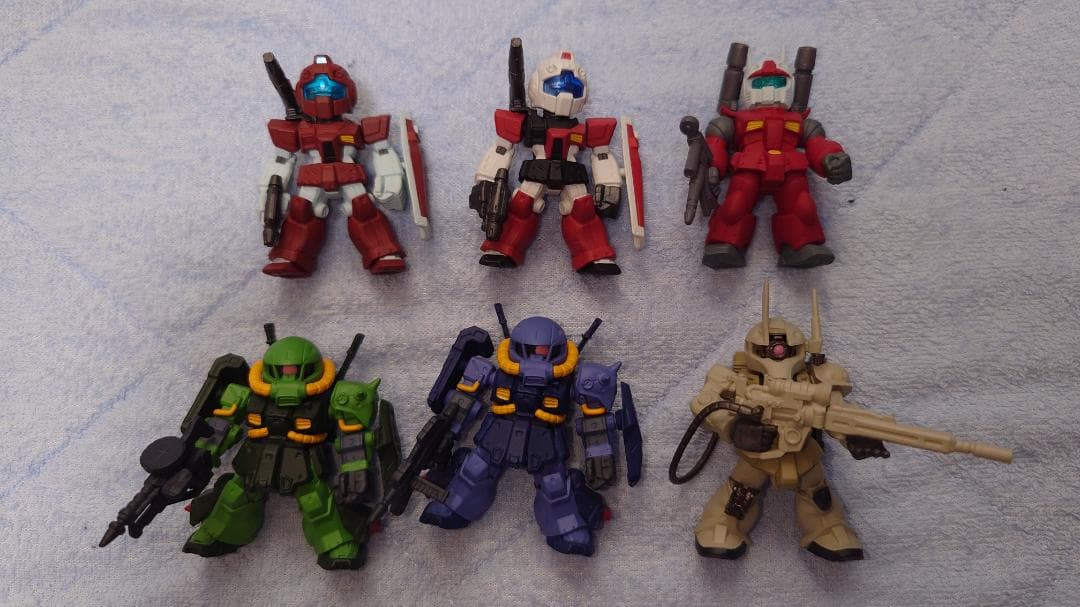 [値下げ] ガンダムコンバージ 開封済 43体 セット Ex/Spあり