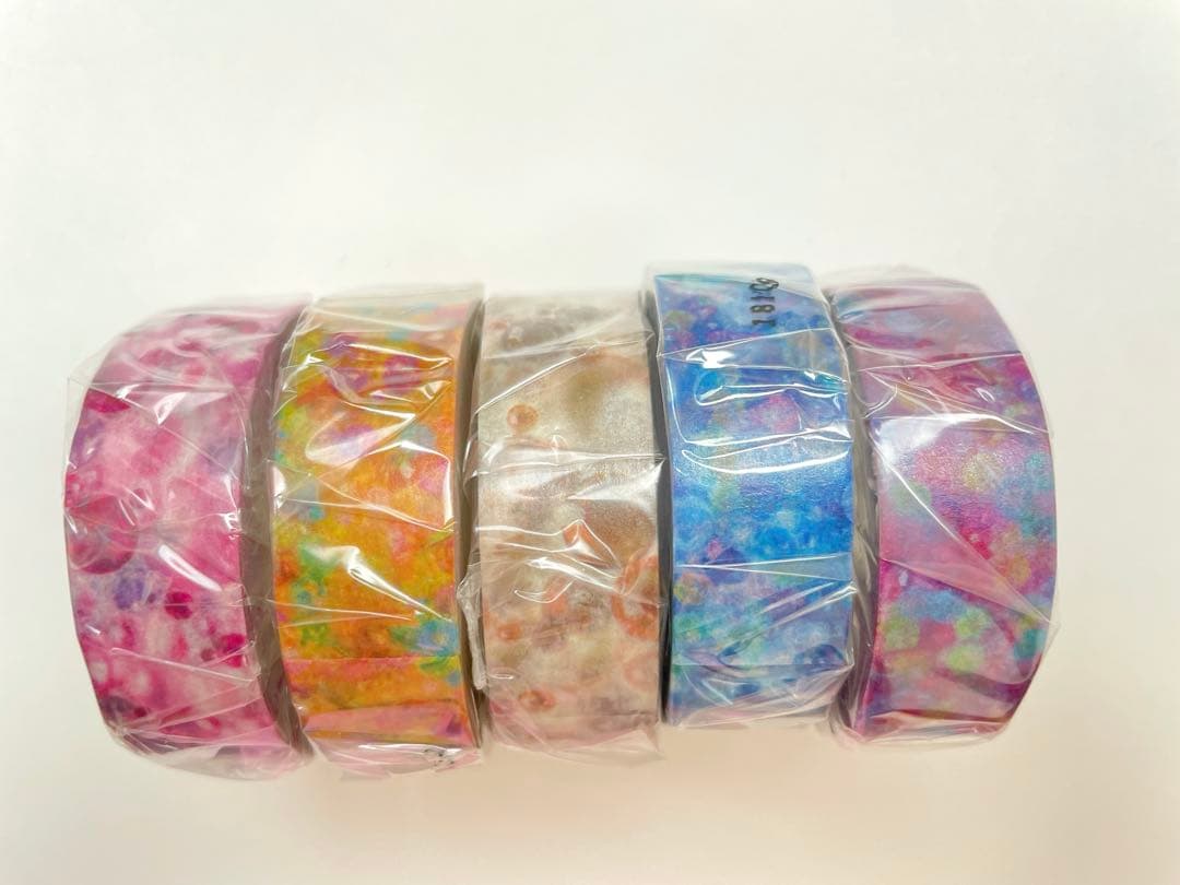 廃盤激レア品★ラップルマスキングテープ5種類まとめ売りセット売り