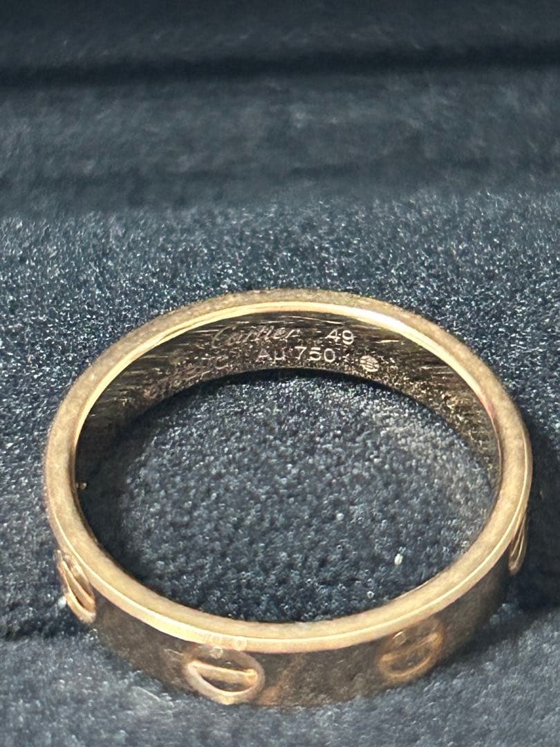 Cartier Love Ring 18Kピンクゴールド サイズ49