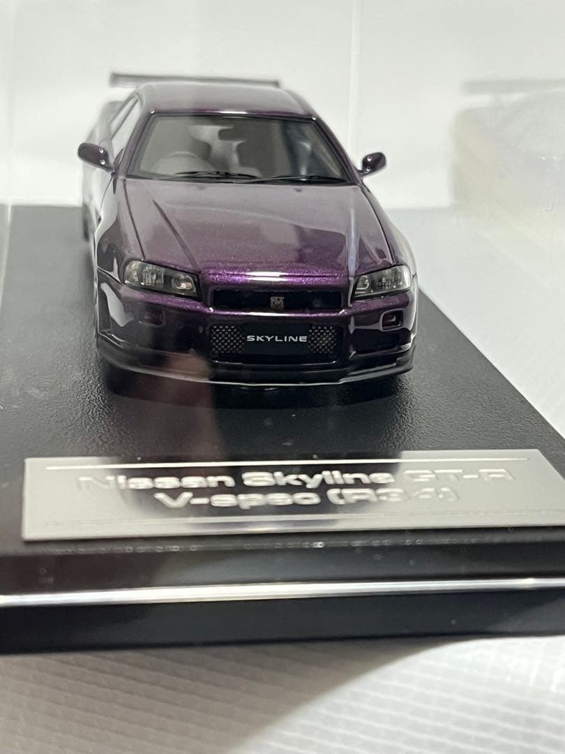 ミニカー HPI Nissan Skyline GT-R V-spec (R34)