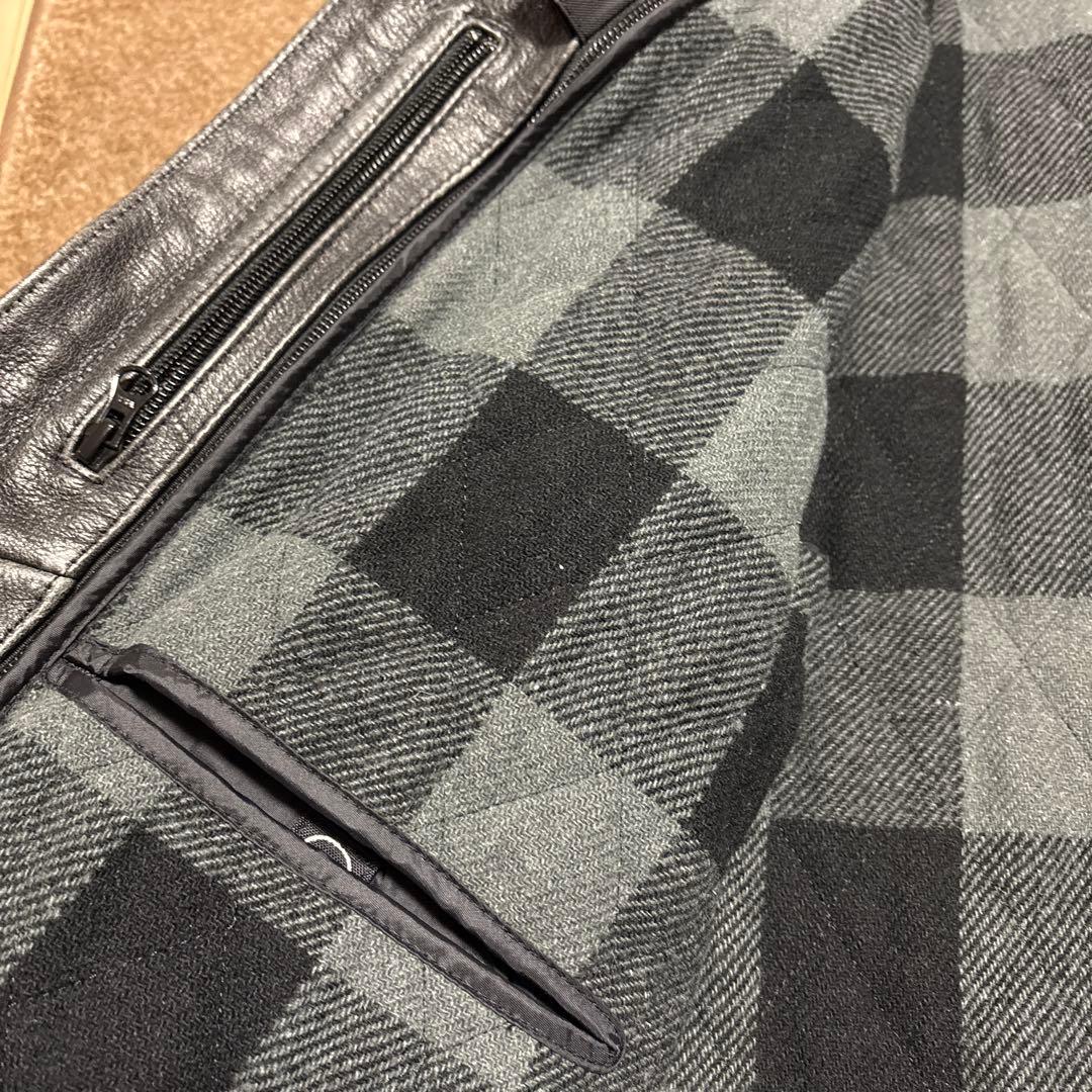 Lサイズ　ハーレーダビッドソン　純正　ライダースジャケット　ブラック