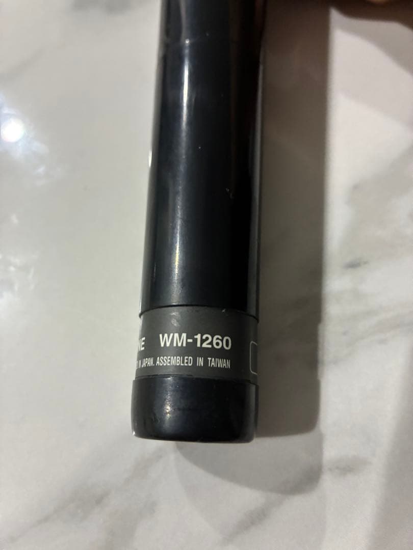 TOA ワイヤレスマイク★WM-1260★ワイヤレスマイクロホン★現状品