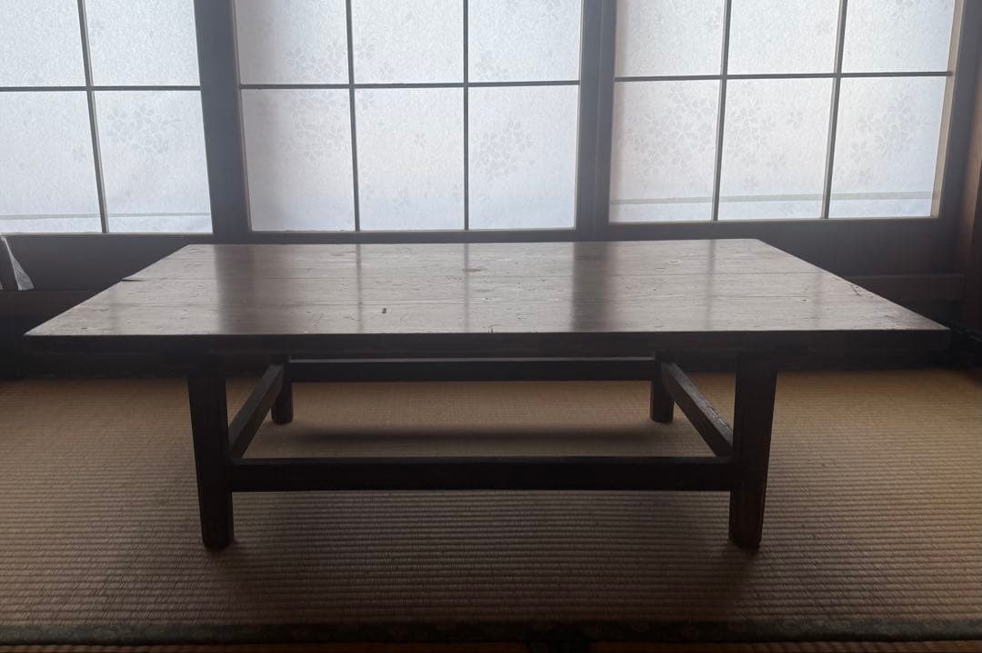 【和製アンティーク】明治大正期 座卓 ローテーブル 古民家家具 昭和レトロ