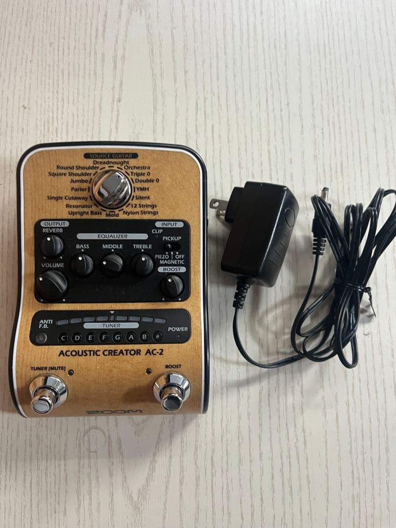 ZOOM AC-2 アコースティックエフェクター