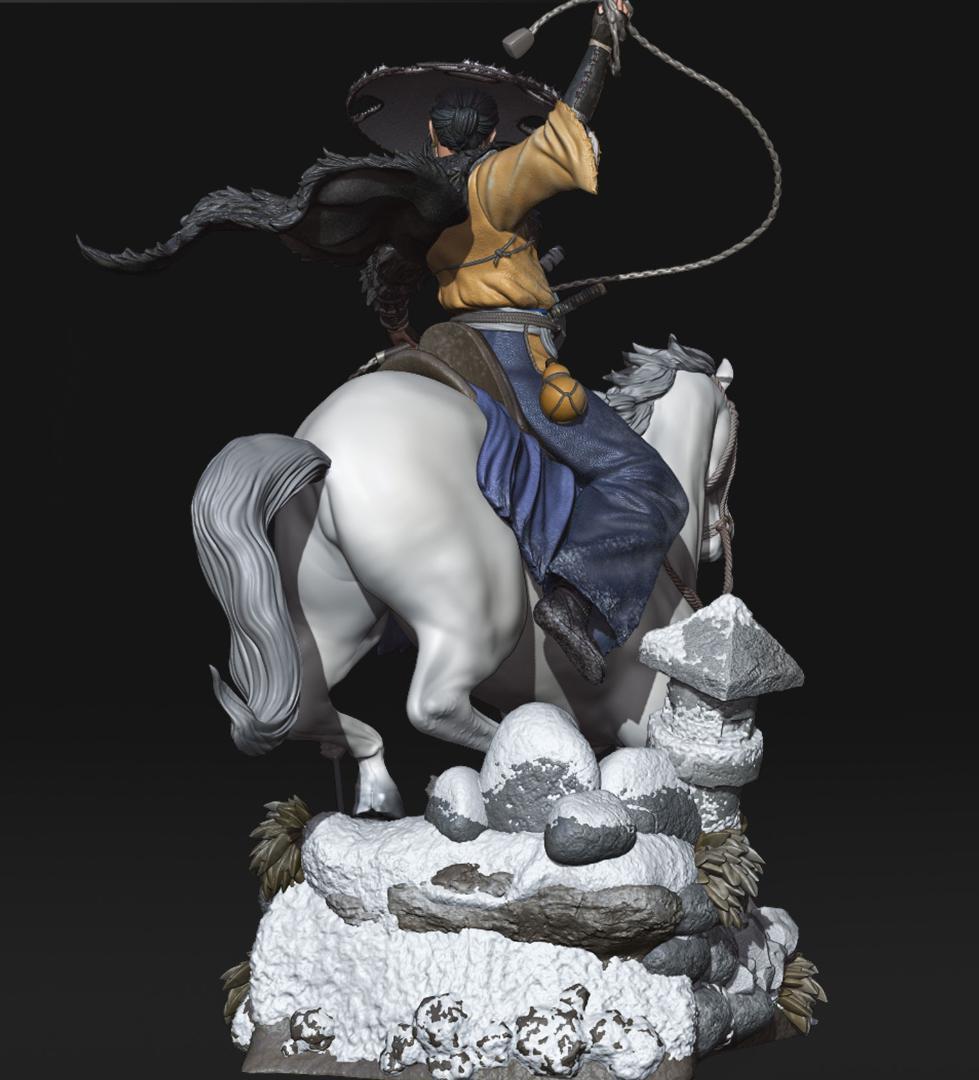 Ghost of Yotei 1/10 未塗装未組立 フィギュア ガレージキット