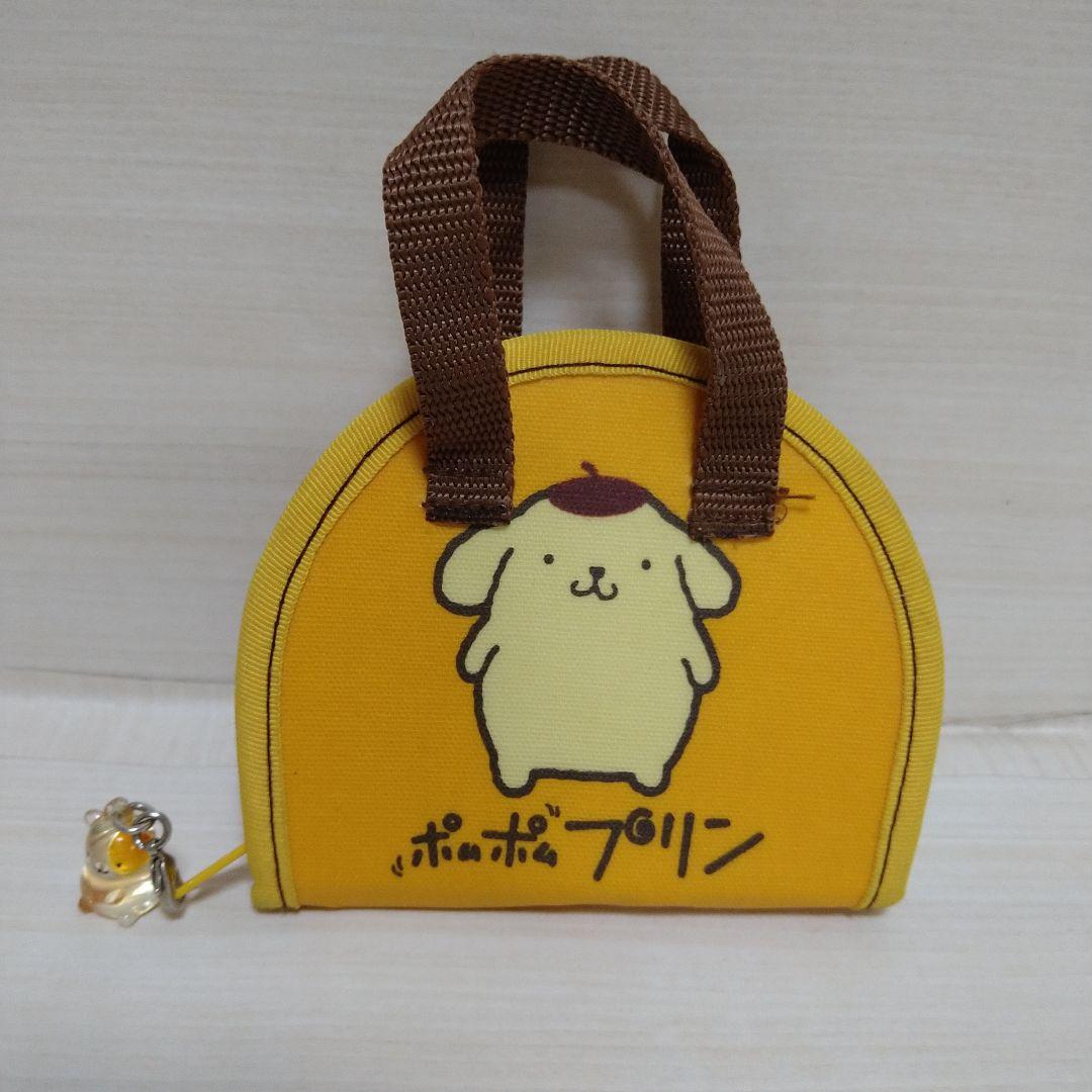 【旧ロゴ】サンリオ　ポムポムプリン　レトロ　ポーチ　財布