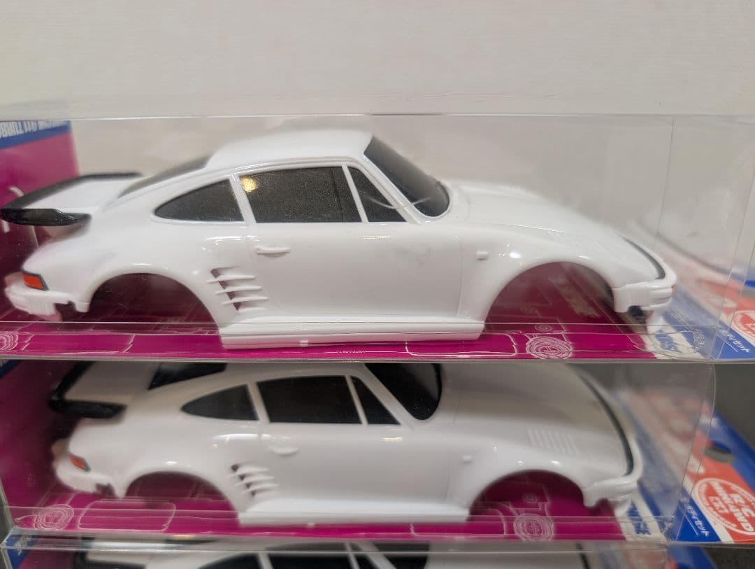 R/C MINI 4WD ポルシェ911 ボディ 3個セット