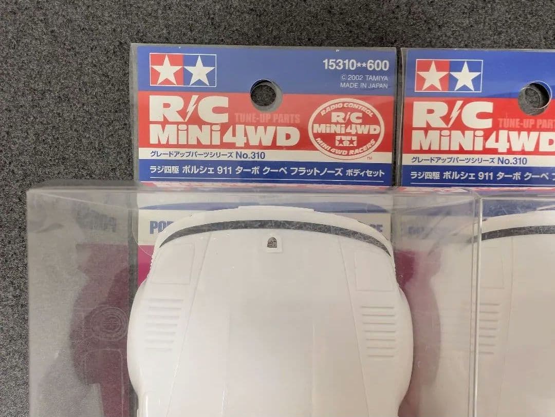 R/C MINI 4WD ポルシェ911 ボディ 3個セット