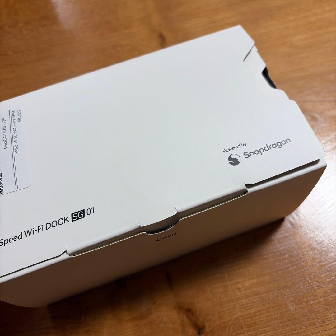 ルーター・ネットワーク機器 UQ Speed Wi-Fi DOCK 5G 01