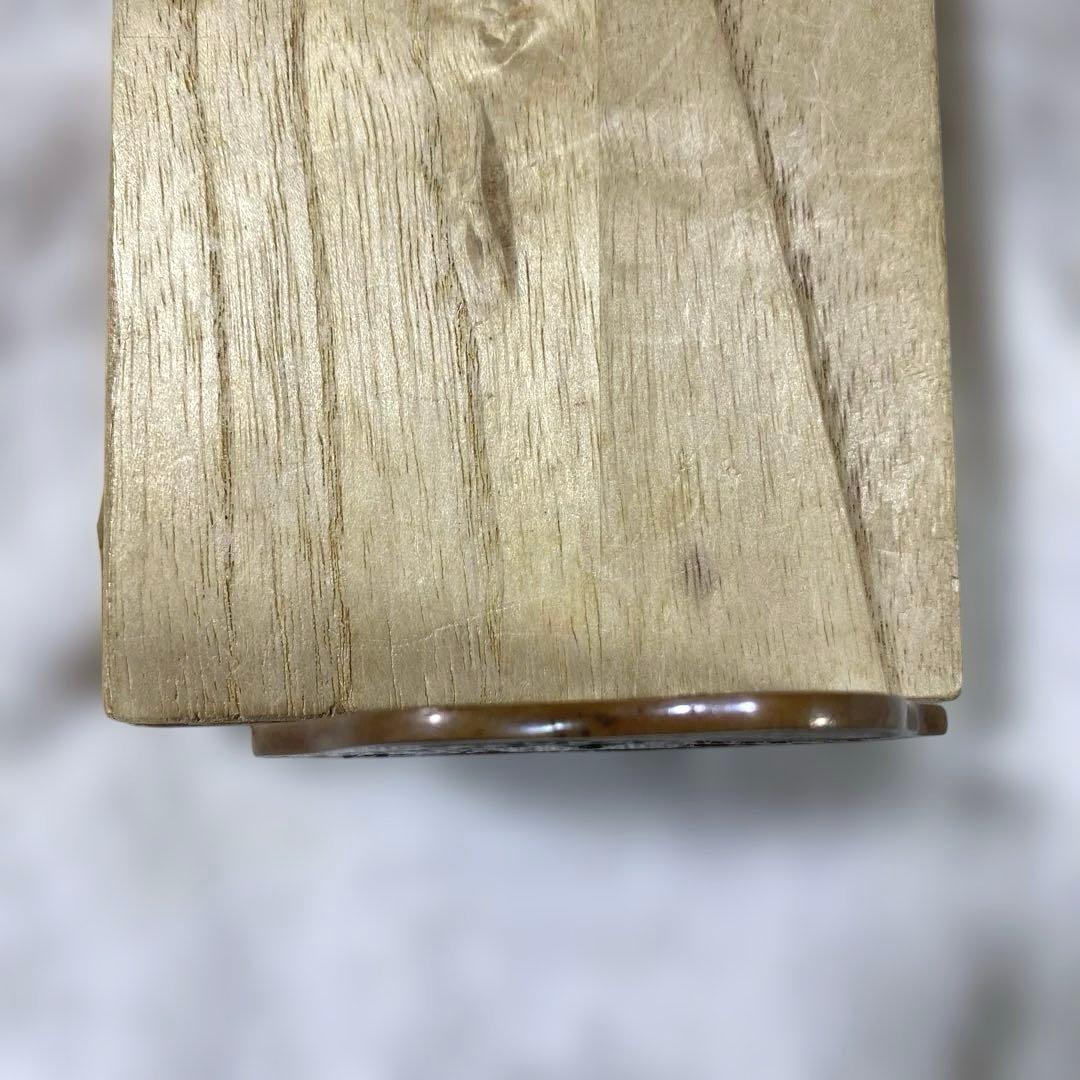 B-37 鍔　素銅地変形鍔波濤図　武具　刀装具　江戸時代　骨董品　美術品　工芸品