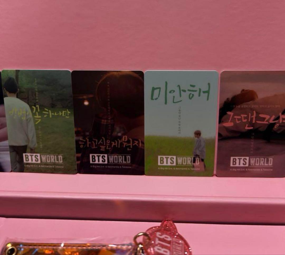 【お纏め】君に届く　アクリルスタンド　BTS WORLD Limited 団扇