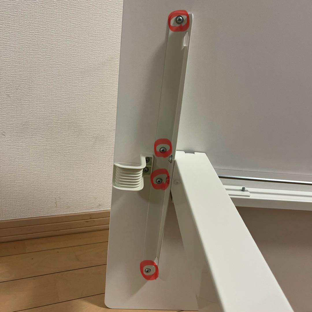 電動昇降式デスク　ErGear　ホワイト　140 x 70 x 72-118cm