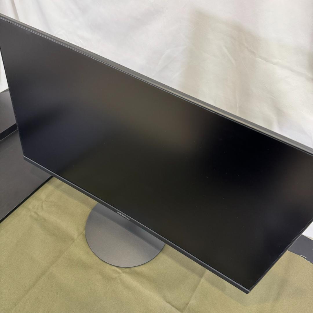 2個 27インチ アイリスオーヤマ モニター RLD-27AF-B