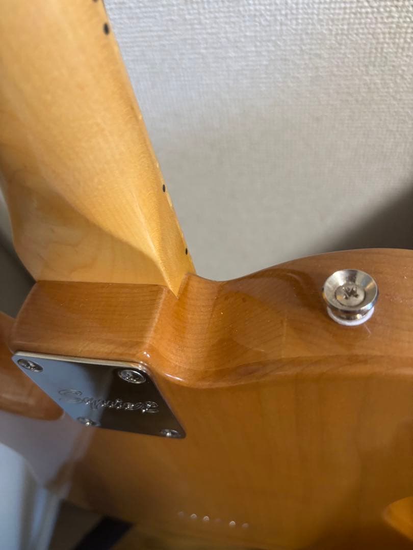 squier by fender telecaster thinline ギター