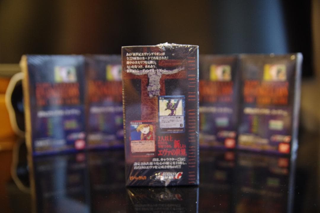 希少品【新品未開封】エヴァンゲリオン カードゲーム６箱［カードダスマスターズG］