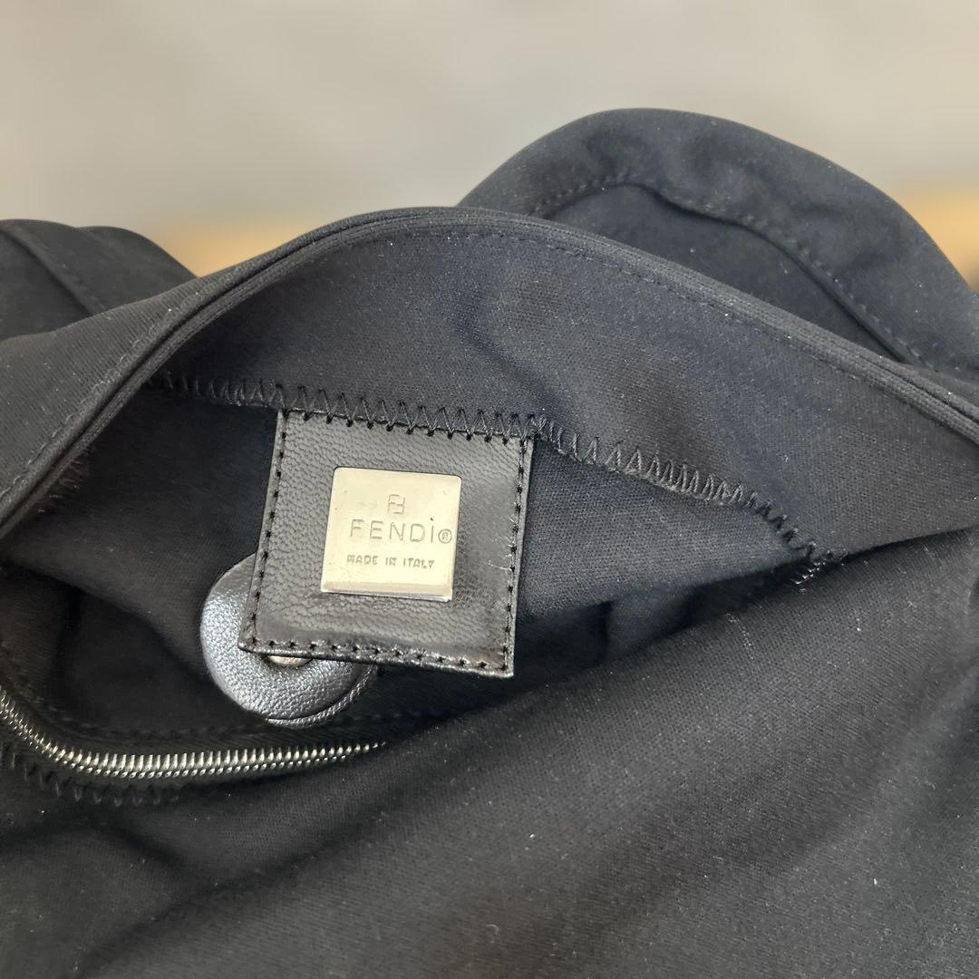 FENDI マンマバケットハンドバック　コットンジャージバック