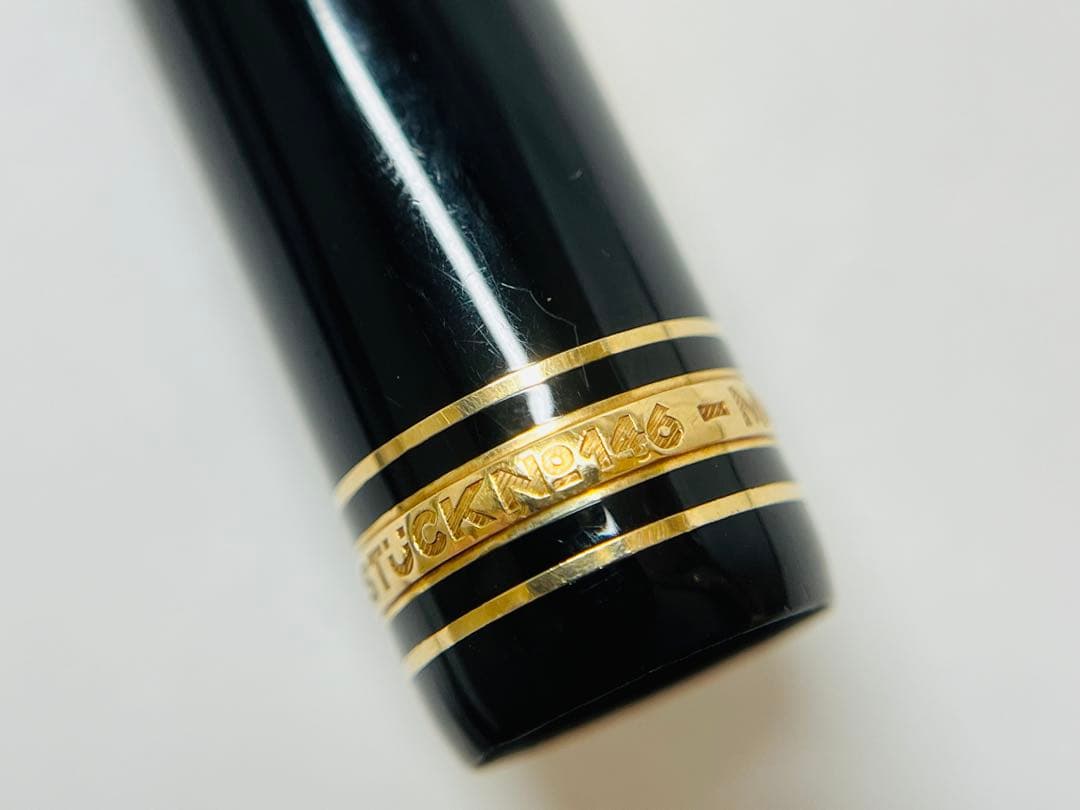 ◆モンブラン 万年筆 マイスターシュテュック146 ペン先１８Ｋ◆