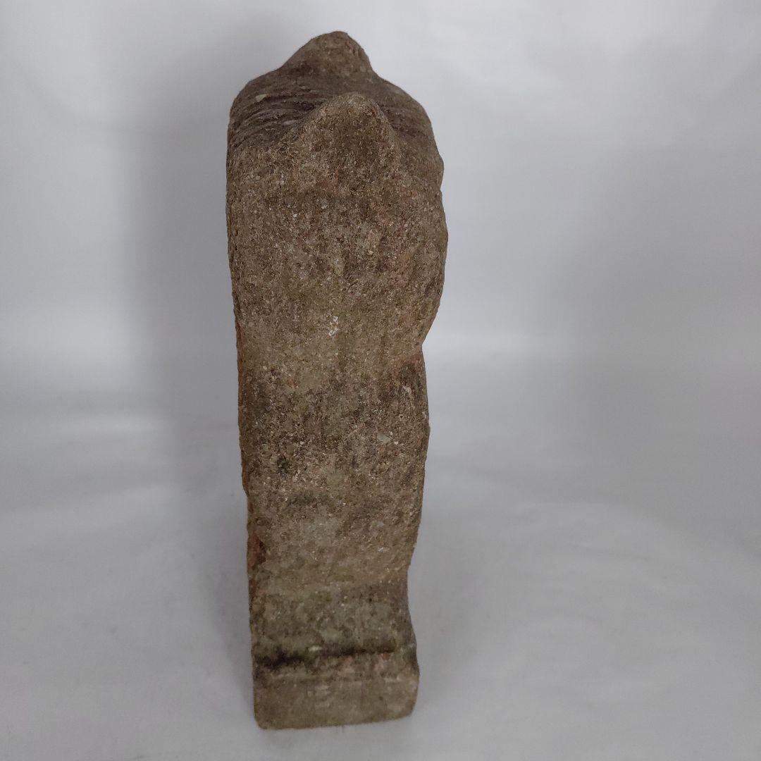 フクロウ石灯籠　置物 30cm　5.６キログラム