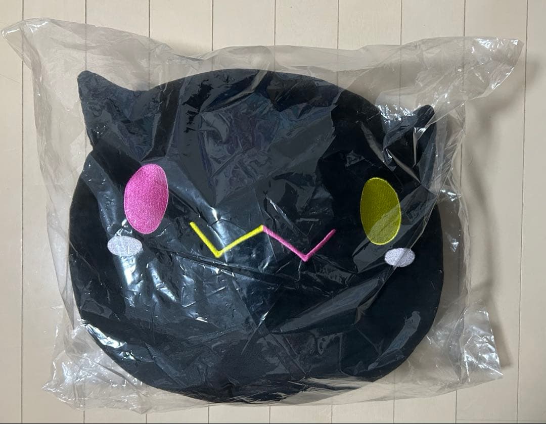 ホロライブ 常闇トワ 活動一周年記念　ビビ　モチーフぬいぐるみクッション