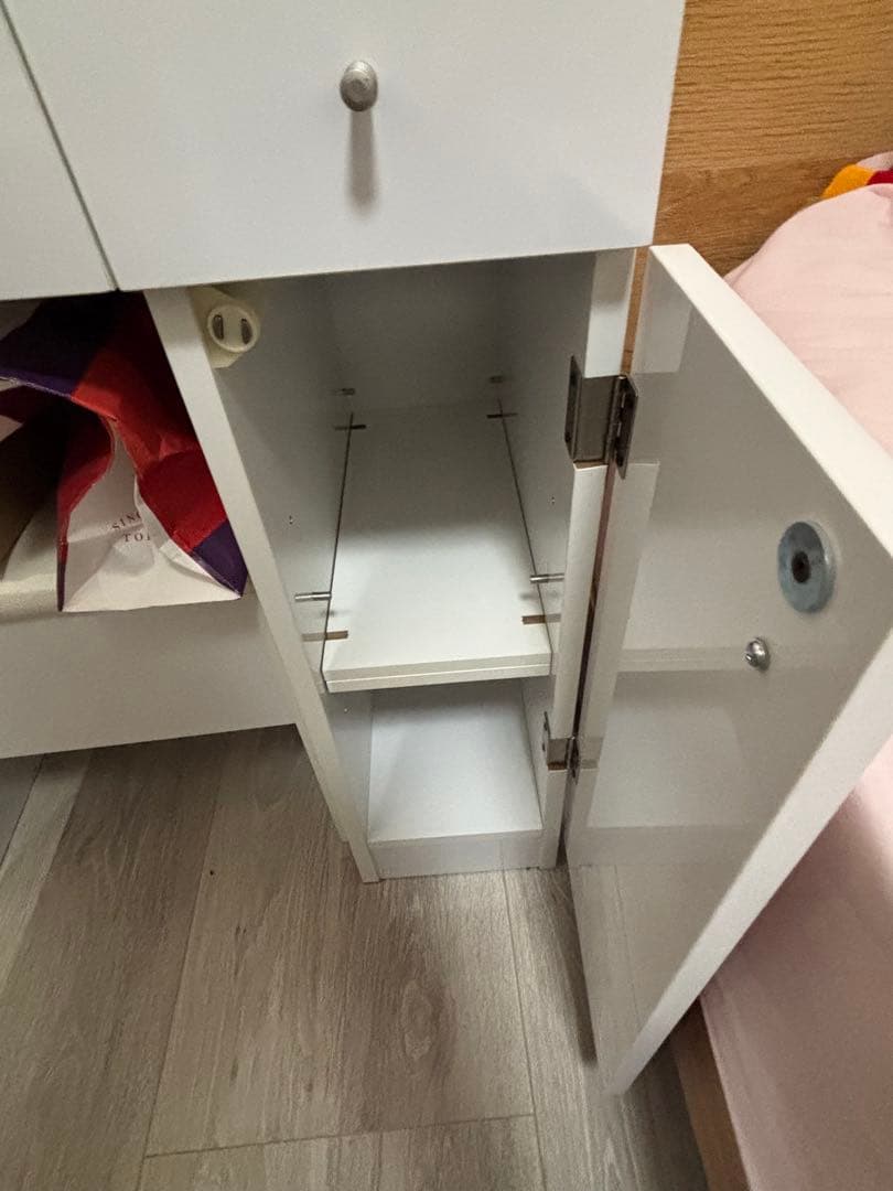 ホワイトドレッサー・鏡台