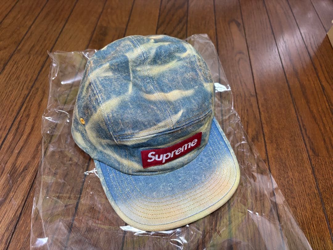 【れな】supreme DenimCampCap Dirty Indigo