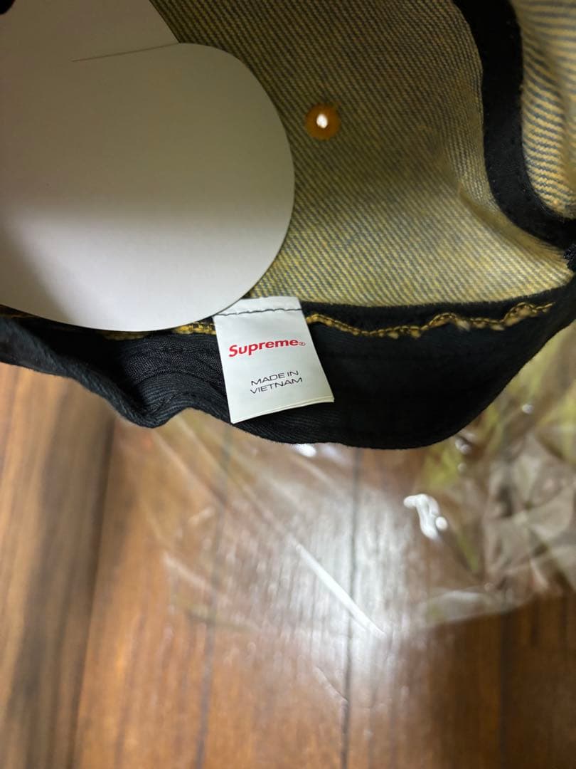 【れな】supreme DenimCampCap Dirty Indigo