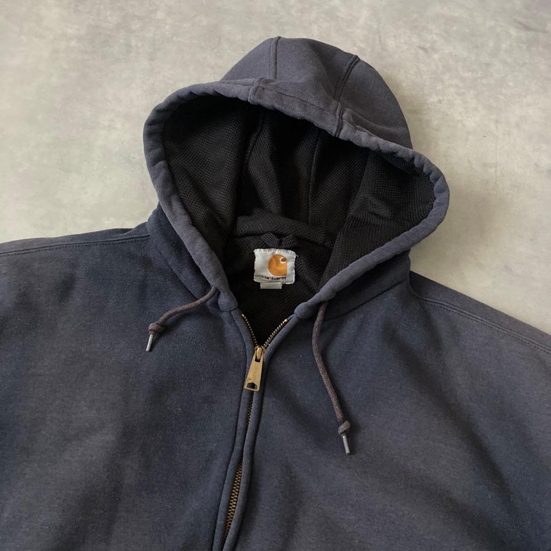トップス Carhartt Sun Faded Zip Up Thermal Hoody