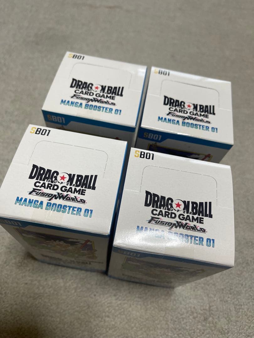 テープ付 ドラゴンボール フュージョンワールド MANGA BOOSTER 01