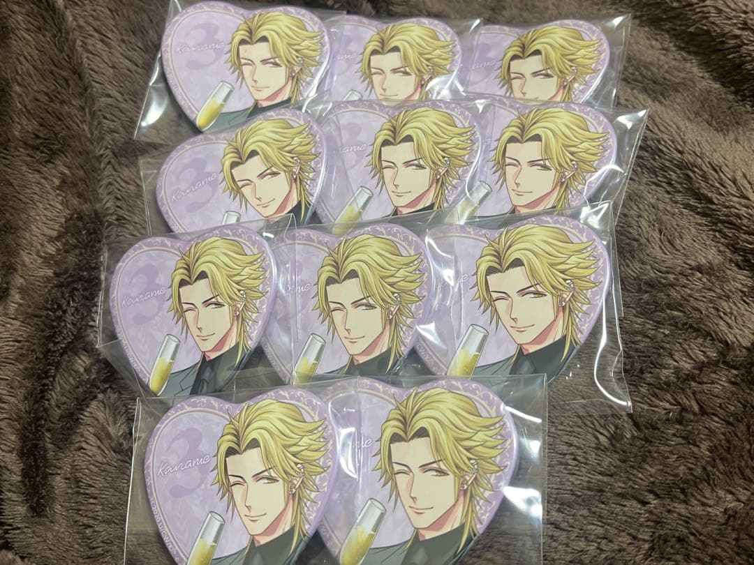 BROTHERS CONFLICT ブラコン 朝日奈 要 ハート 缶バッジ