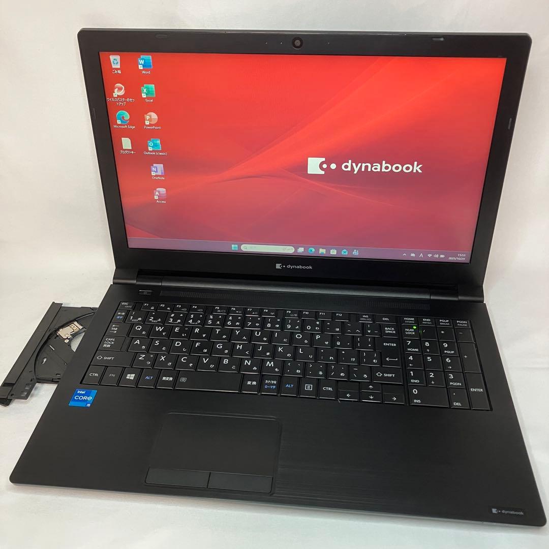 美品 dynabook B65 11世代 i5 8GB 15.6型 DVDマルチ