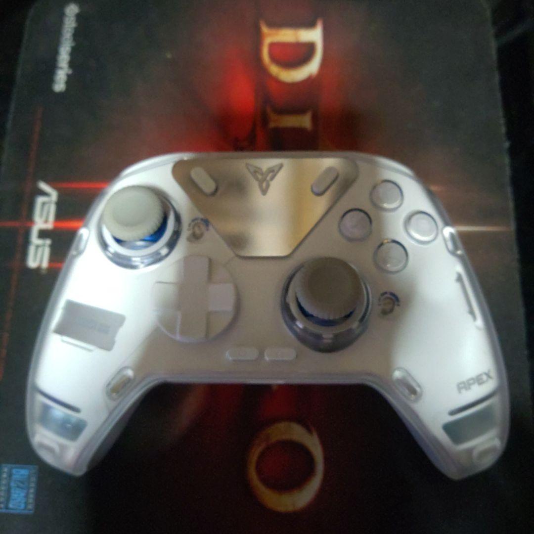 APEX 4 ワイヤレスゲームコントローラー クリア Flydigi