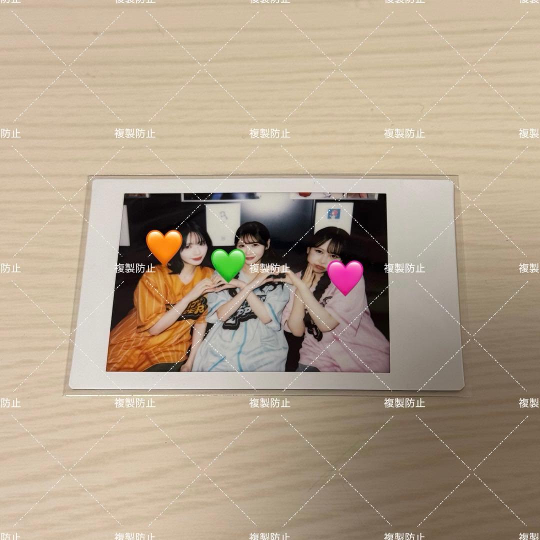 FRUITS ZIPPER 大特典会 B賞 ペアチェキ 鎮西 櫻井 松本