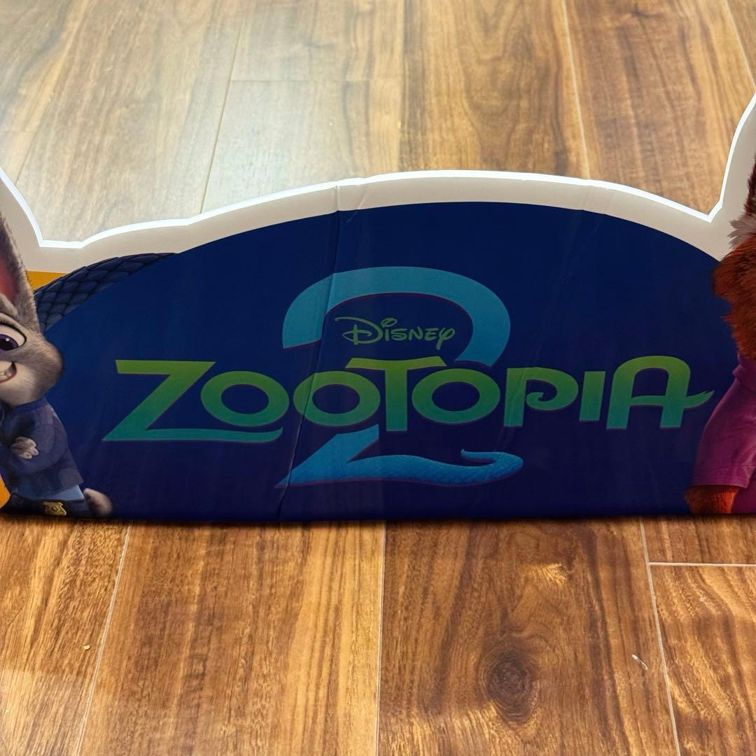 ズートピア2 店頭用 トップボード ゲーセン販促 ディズニー 非売品 写真状態